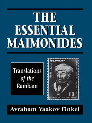 cover image of The Essential Maimonides